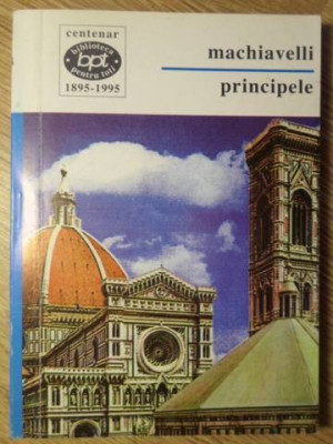 PRINCIPELE. BPT 1414-NICCOLO MACHIAVELLI-275376 foto