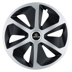Set 4 capace roti Roco Gri-Negru R17 pentru gama auto Lexus