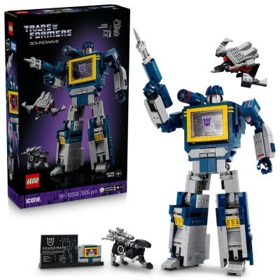 LEGO Transformers: Soundwave Quality Brand foto