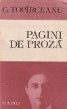 G. TOPIRCEANU - PAGINI DE PROZA