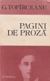 G. TOPIRCEANU - PAGINI DE PROZA