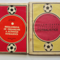 Fotbal- Organizarea Activitatii Fotbalistice +Regulamentul De Organizare 2 Carti