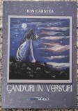 Ganduri in versuri - Ion Carstea// dedicatie si semnatura autor
