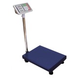 Cumpara ieftin Cantar cu platforma DEPOX&reg;, brat rabatabil, display LCD, metalic, albastru