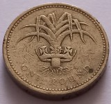 Marea Britanie, 1 Pound 1990 - Regina Elisabeta II, Europa