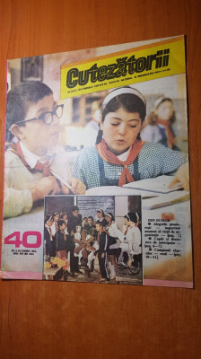 revista pentru copii - cutezatorii 6 octombrie 1983 foto