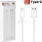 Cablu de date Huawei AP51 Regular USB 2.0 USB-C bărbătesc - USB-A Alb 1m Blister 55030260