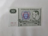 Suedia 10 Kronor 1981 Noua