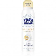 Neutro Roberts Avena e Latte deodorant spray cu o eficienta de 48 h 150 ml