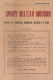 Spirit Militar Modern, Ianuarie-Februarie 1939 - Revista de Psihologie, Pedagogie, Sociologie si Etica