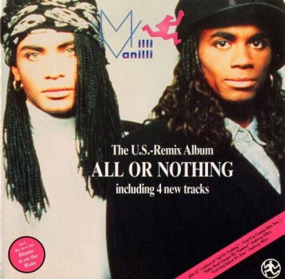 Vinil LP Milli Vanilli &amp;lrm;&amp;ndash; All Or Nothing - The U.S.-Remix Album (VG+) foto