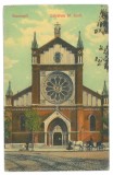 5703 - BUCURESTI, St. IOSIF Cathedral, Romania - old postcard - used - 1913
