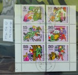 TS21 - Timbre serie DDR - 1970 Mi1545-50, Stampilat