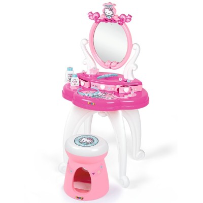 Jucarie Smoby Masuta de machiaj Hello Kitty Hairdresser 2 in 1 foto