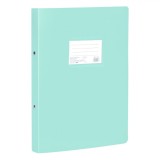 Biblioraft, Model A4, Culoare Verde, Cu 2 Inele, Dimensiuni 23.5x31cm, Capacitate 40+ File