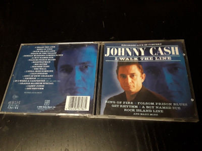 [CDA] Johnny Cash - I Walk The Line - Recorded Live In Concert - cd audio foto
