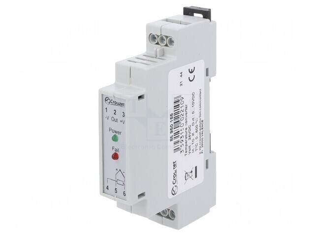 Adaptor de Temperatură 24VDC Termocuplu K 0-10VDC