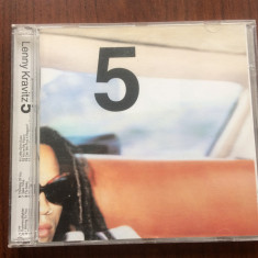 lenny kravitz 5 1999 cd disc muzica pop rock funk soul virgin records UK EU VG+