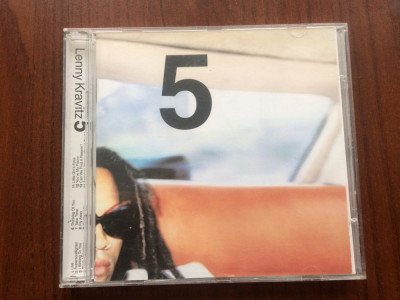 lenny kravitz 5 1999 cd disc muzica pop rock funk soul virgin records UK EU VG+ foto