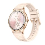 COLMI L28 Air , Smartwatch Ultra Slim 1.32, AMOLED, Bluetooth 5.2, Monitorizare Sanatate, Curea Silicon + Otel Inoxidabil, Waterproof, Android iOS