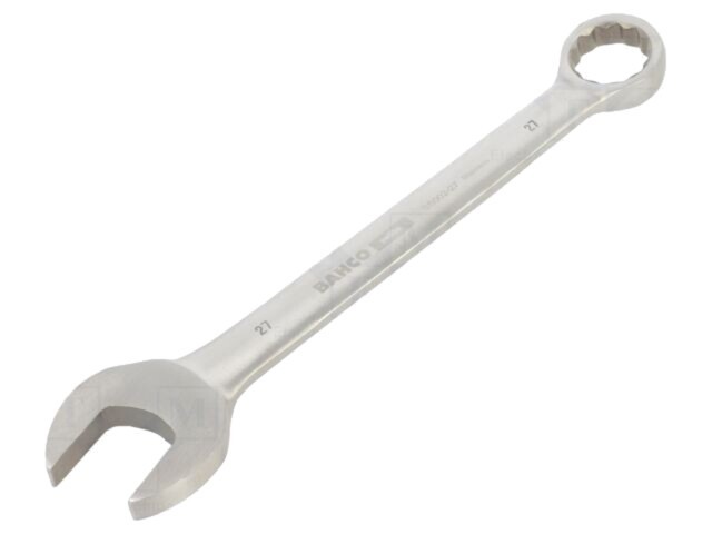 Cheie combinată 27mm BAHCO oțel inoxidabil 215mm