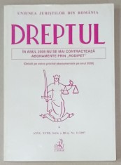 &amp;#039; DREPTUL &amp;#039; REVISTA JURIDICA , NR. 11 / 2007 foto