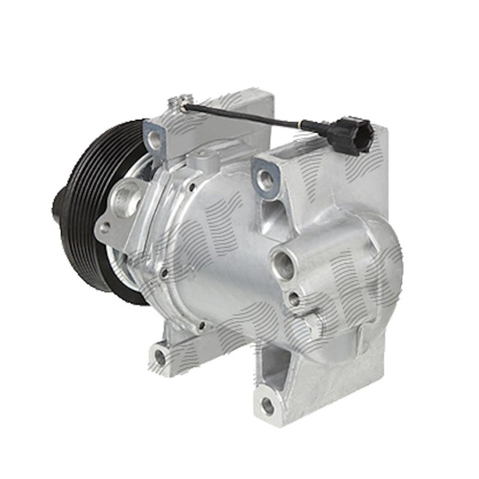 Compresor aer conditionat Nissan Navara/Frontier, 2005-2016, motorizare 2.5 dci 140kw, diesel, rola curea 110 mm, 7 caneluri, Calsonic tip: CR12S