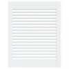 Usa de dulap design lambriu, alb, 61,5x49,4 cm, lemn masiv pin