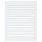 Usa de dulap design lambriu, alb, 61,5x49,4 cm, lemn masiv pin