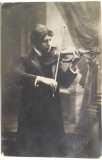 Lot foto originala Enescu (foto Baraschy) &amp; flyer Ateneul Roman 1926 muzica