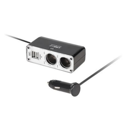 Cablu adaptor bricheta la 2 brichete +2 USB pentru 12V-24V MONOTECH foto