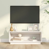 Comoda TV, alb, 90x35x35 cm, lemn masiv de pin GartenMobel Dekor, vidaXL
