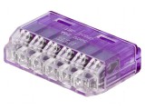 Bornă cu arc cu eliberare rapidă 1,5&divide;2,5mm2 300V 20A