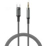 Cablu Audio USB-C - 3.5mm XO Design NB-R279B, 1m, Negru