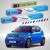 Cumpara ieftin Ștergătoare Suzuki Ignis III MF Hatchback 2016+ | Set Față și Spate Flat Premium &ndash; TeamCar&reg;