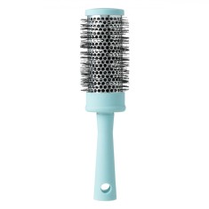 Perie de Păr, Model Coafat, Diametru 5.5cm, Culoare Turcoaz, Plastic