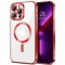 Husa pentru iPhone 13 Pro Max - Techsuit Luxury Crystal MagSafe - Red