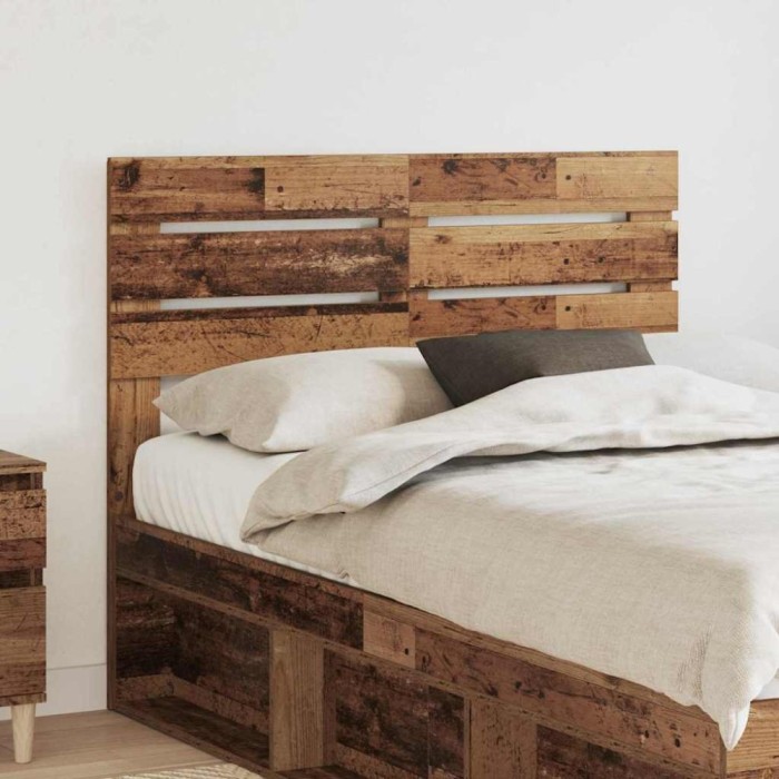 vidaXL Tăblie cap cu headboard Lemn Vechi 135 cm Lemn compozit 888211