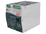 Alimentator cu buffer 480W pentru şină DIN, 24VDC, 20A - MEAN WELL