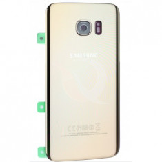 Capac baterie, samsung galaxy s7 edge g935, gold, oem foto