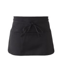 Sort Scurt Negru Ospatar Pub Rossini, 3 Buzunare, Universal, Horeca, Unisex, Poliester