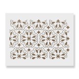 Cumpara ieftin Sablon Perete vopsire, tencuiala 900x600x0.7mm Zydeco Hibiscus Refolosibil, model MXSP7115