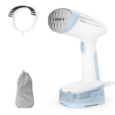 Aparat de calcat vertical cu abur Tefal Access Steam Pocket DT3041E1, 1300 W, 20 g/min, Oprire automata, Albastru