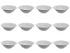 Set boluri, 12 piese, 1.65 L, Portelan, Alb model