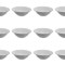 Set boluri, 12 piese, 1.65 L, Portelan, Alb model