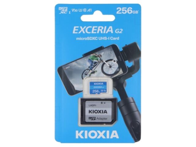 KIOXIA Card de memorie microSDHC 256GB R: 100MB/s Class 10 UHS U1