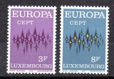 LUXEMBURG 1972, EUROPA CEPT, serie neuzata, MNH
