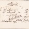 HST A705 Chitanță 1877 Dumbrăveni județul Sibiu limba maghiară