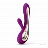 Vibratoare iepuras - LELO Soraya 2 Vibrator Reincarcabil cu Actiune Dubla - culoare Violet