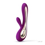 Vibratoare iepuras - LELO Soraya 2 Vibrator Reincarcabil cu Actiune Dubla - culoare Violet